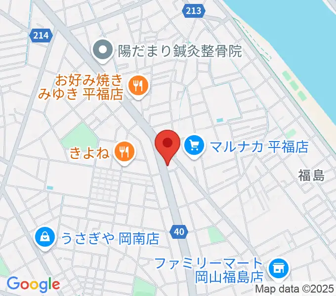 株式会社ピアノファクトリーの地図