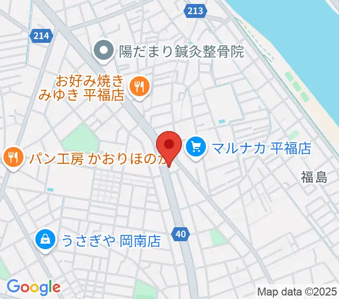 株式会社ピアノファクトリーの地図