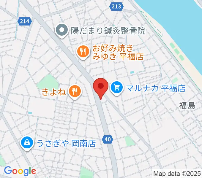 株式会社ピアノファクトリーの地図