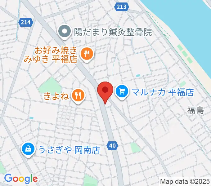 株式会社ピアノファクトリーの地図