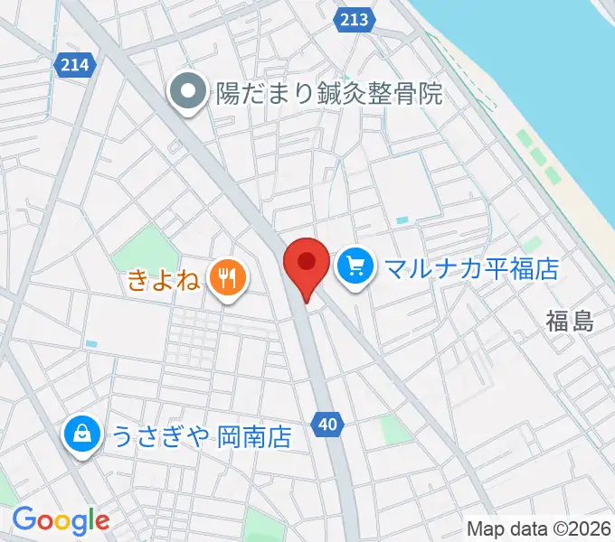 株式会社ピアノファクトリーの地図