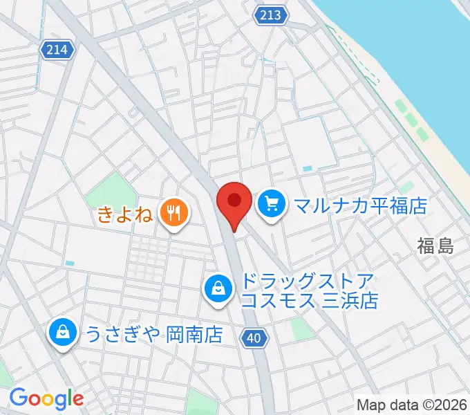 株式会社ピアノファクトリーの地図