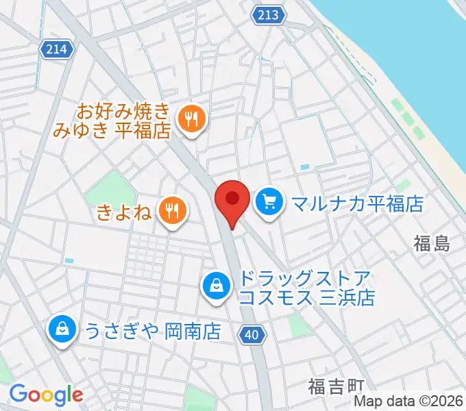 株式会社ピアノファクトリーの地図
