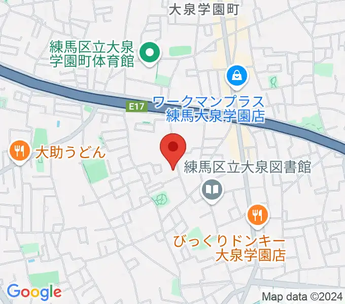 ミカドピアノサービスの地図