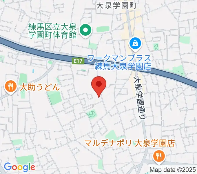 ミカドピアノサービスの地図