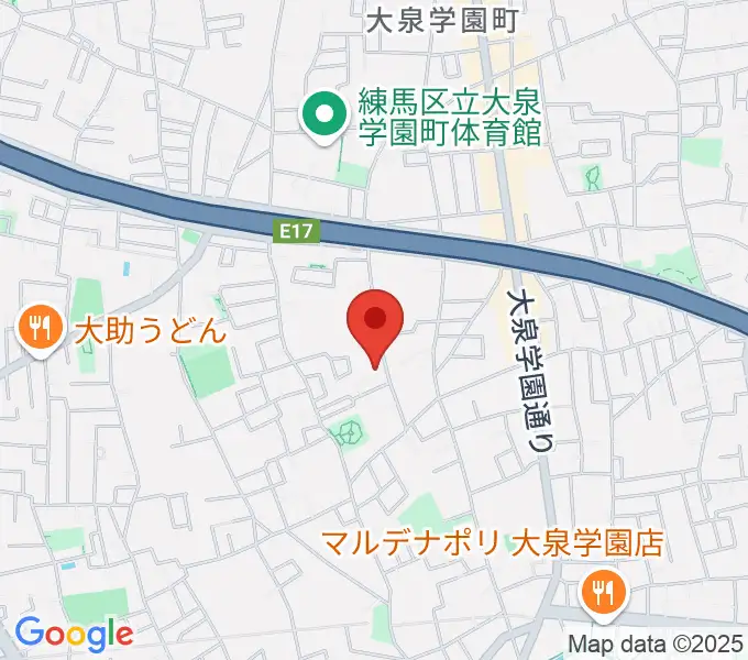 ミカドピアノサービスの地図