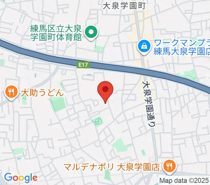 ミカドピアノサービスの地図