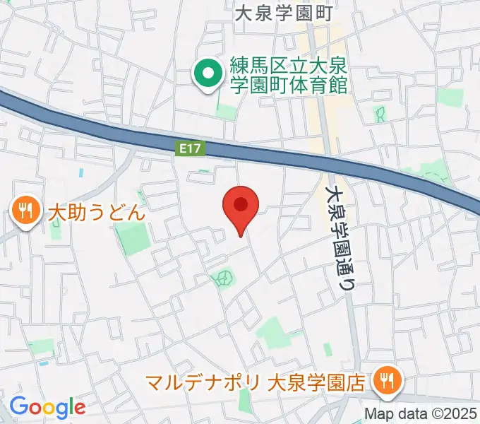 ミカドピアノサービスの地図