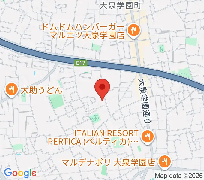 ミカドピアノサービスの地図