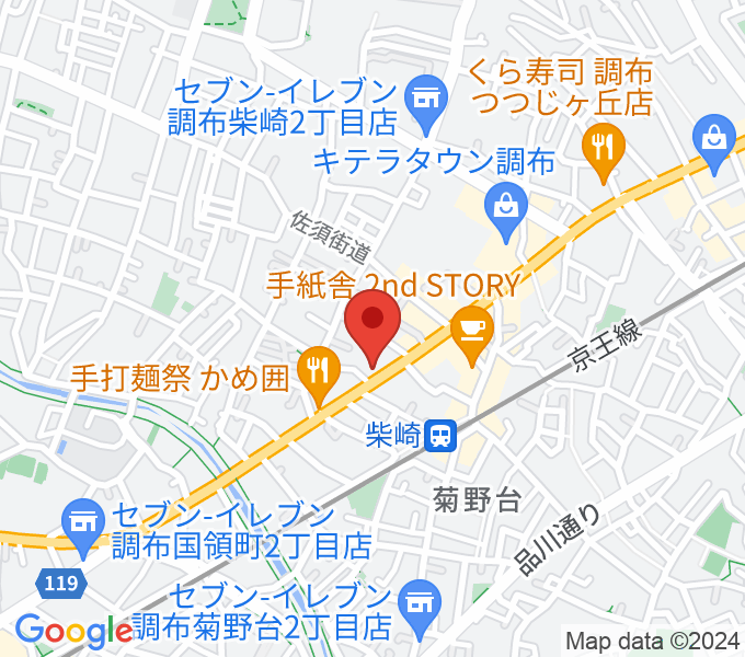 岡本ピアノサービスの場所