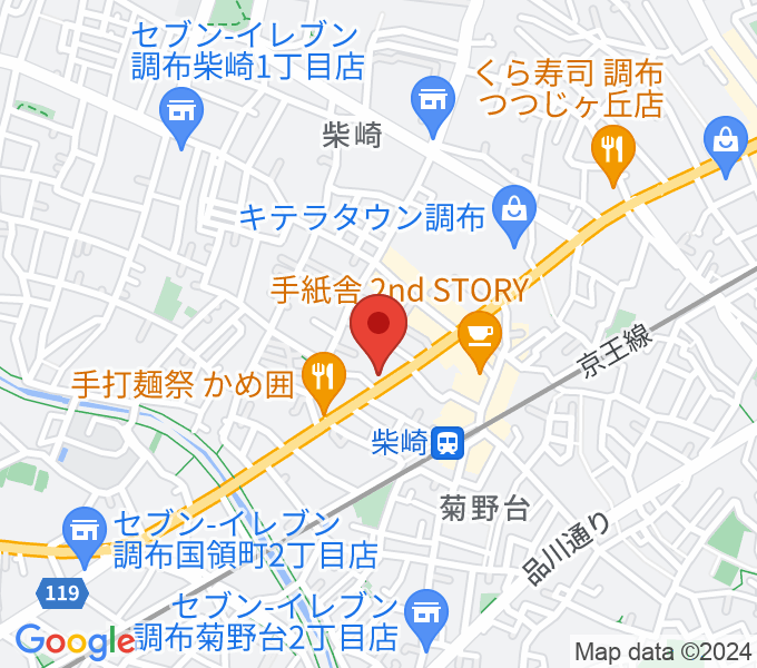 岡本ピアノサービスの場所