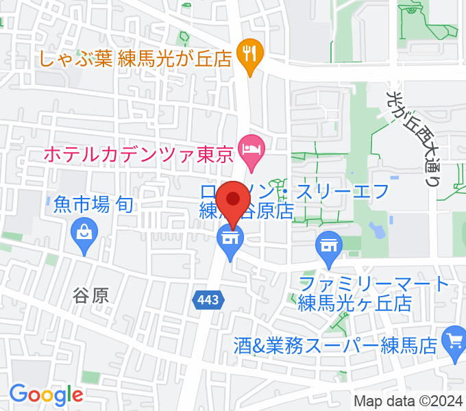 日本ピアノギャラリー新東京店の場所