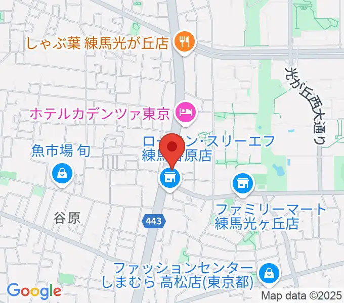 日本ピアノギャラリー新東京店の地図