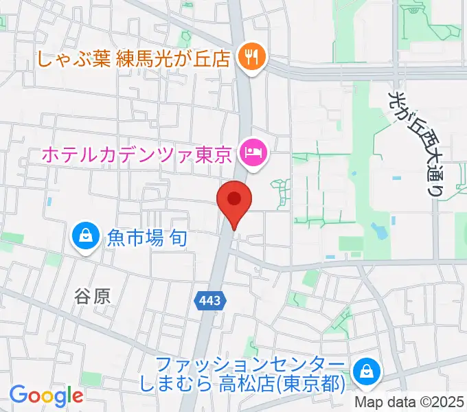 日本ピアノギャラリー東京店の地図
