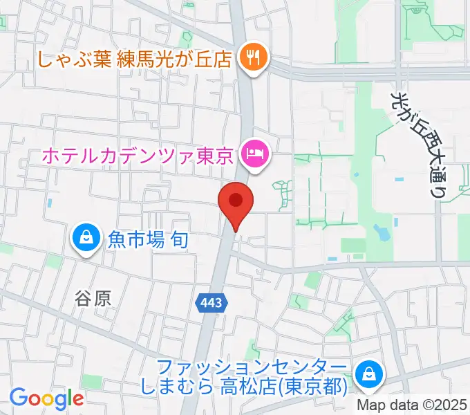 日本ピアノギャラリー東京店の地図