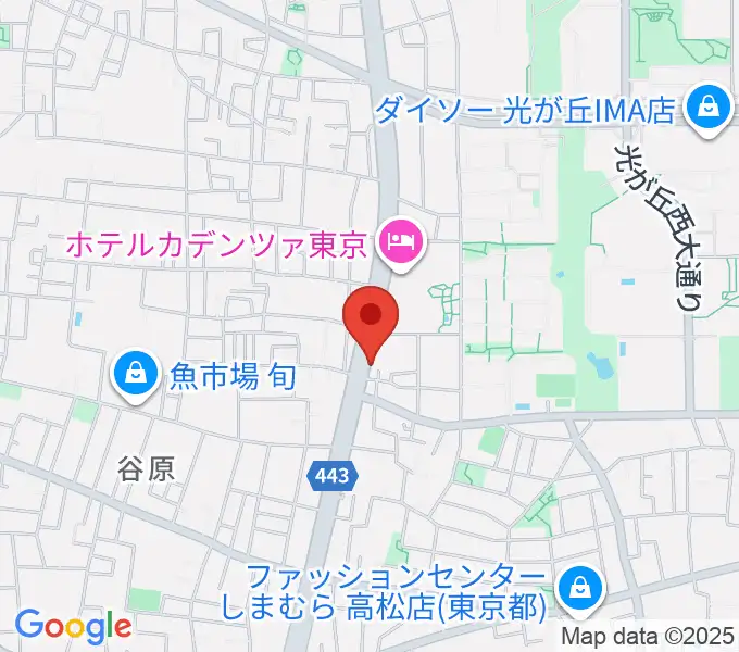 日本ピアノギャラリー東京店の地図