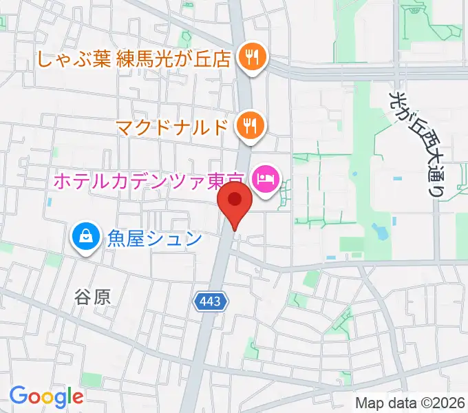 日本ピアノギャラリー東京店の地図