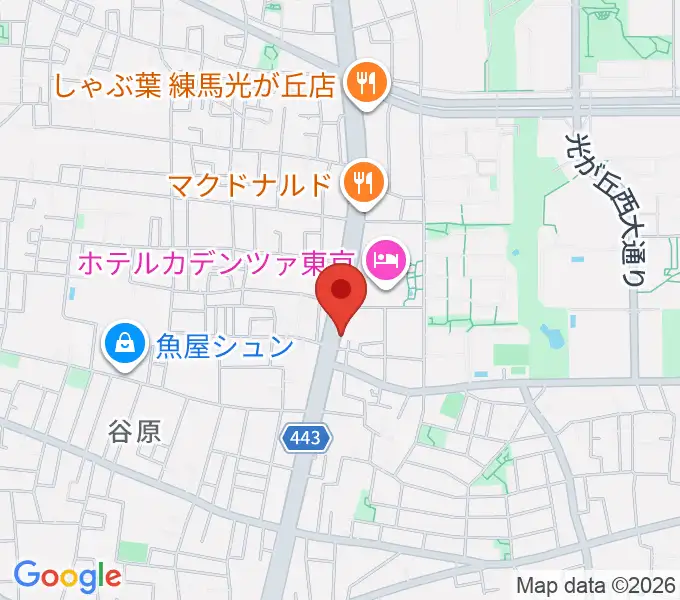 日本ピアノギャラリー東京店の地図
