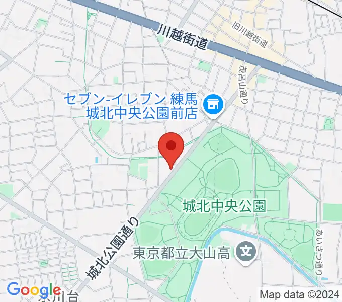 タキガミピアノ有限会社の地図