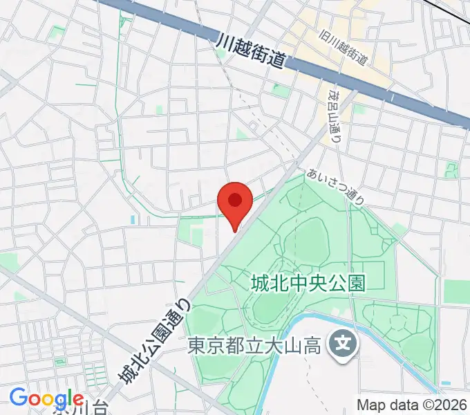 タキガミピアノ有限会社の地図