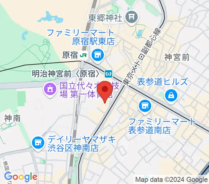 原宿 松下工房の地図