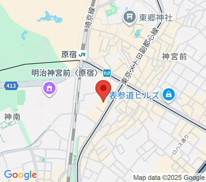 原宿 松下工房の地図