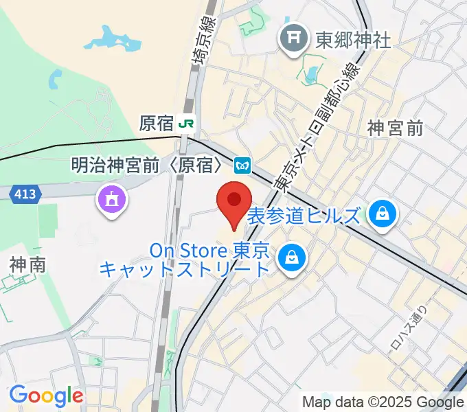 原宿 松下工房の地図