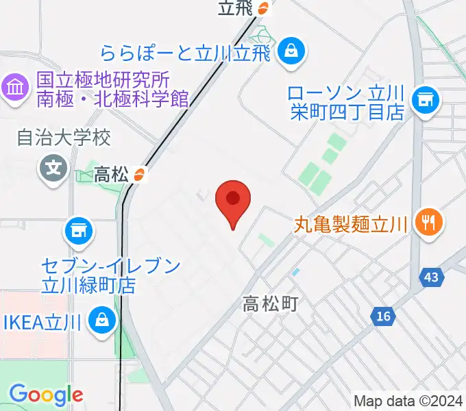 共立ラインサービスの地図