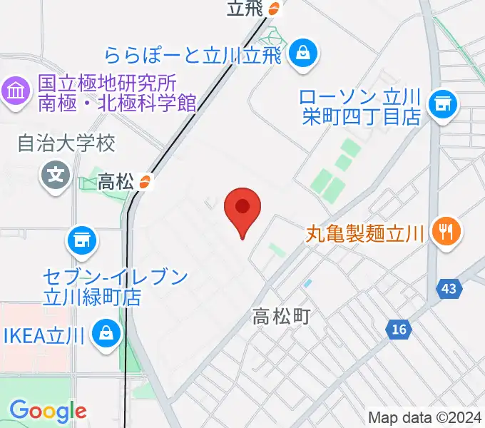 共立ラインサービスの地図