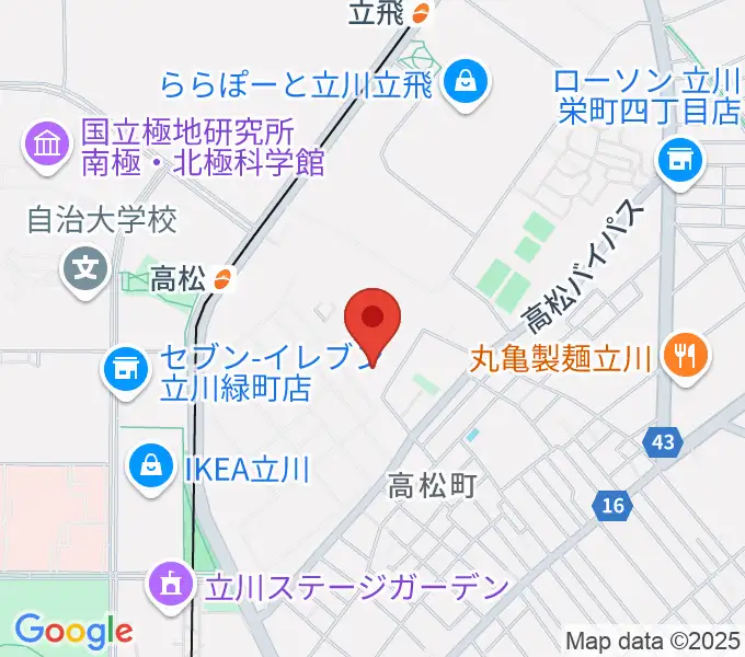 共立ラインサービスの地図