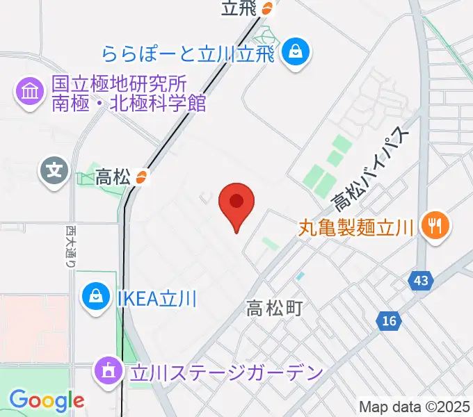 共立ラインサービスの地図