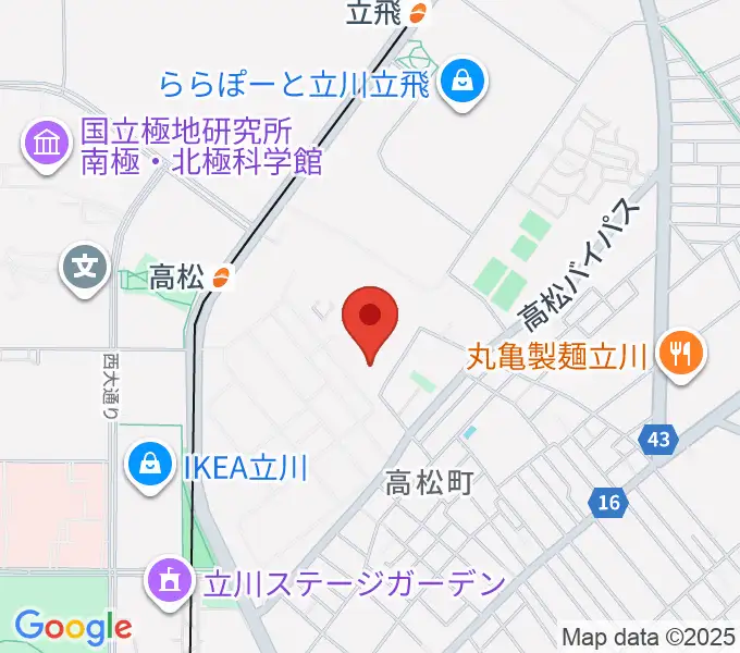 共立ラインサービスの地図