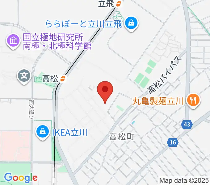 共立ラインサービスの地図