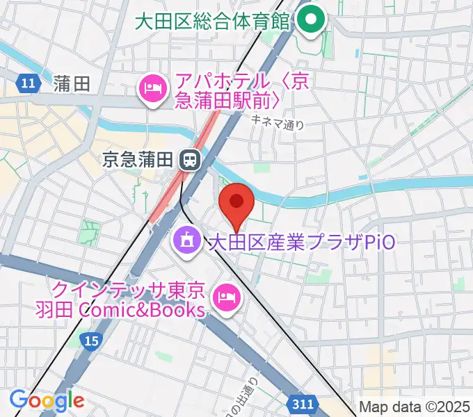 ジョイブラスの地図