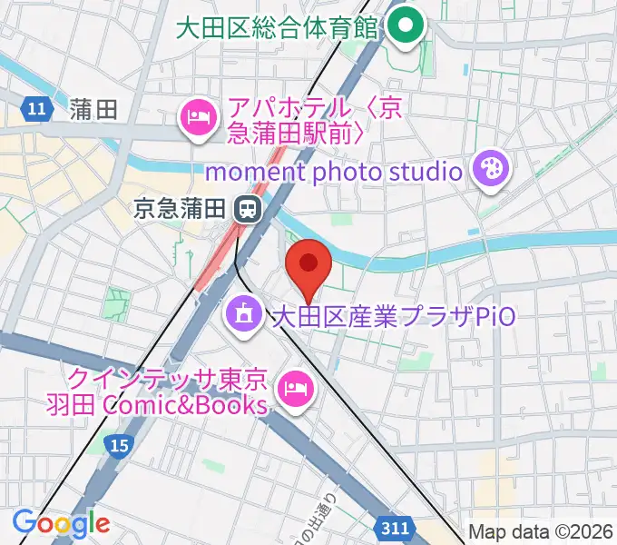 ジョイブラスの地図