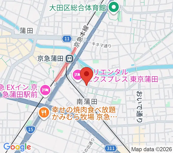ジョイブラスの地図