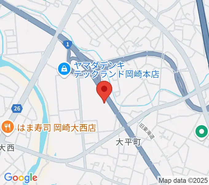 グランドギャラリー本社の地図