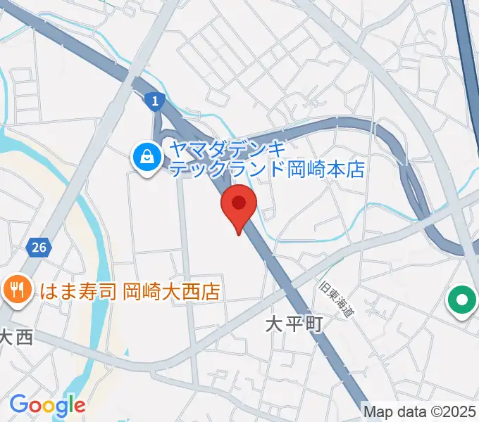グランドギャラリー本社の地図