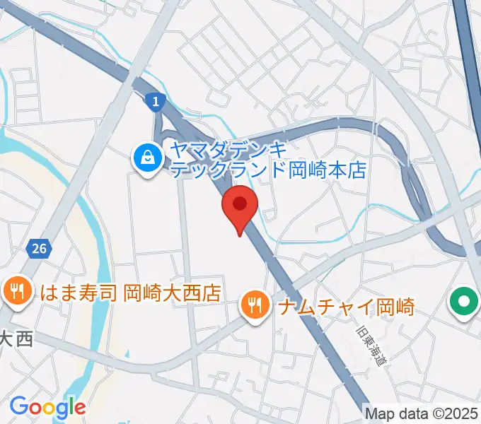 グランドギャラリー本社の地図
