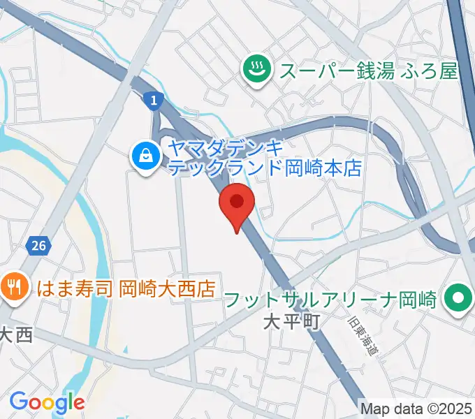 グランドギャラリー本社の地図