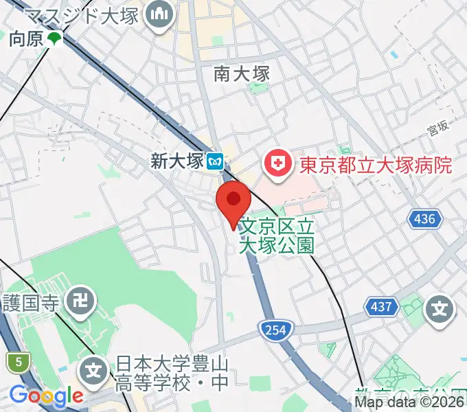 ギター工房 弦の地図