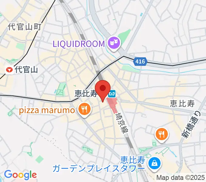 ゴーシュ弦楽器の地図