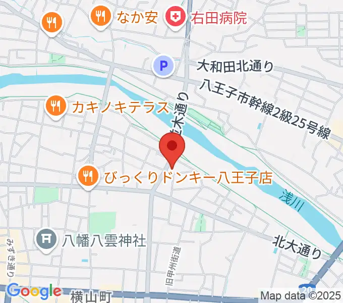 ベヒシュタイン・ジャパン本社ショールームの地図