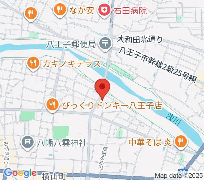 ベヒシュタイン・ジャパン本社ショールームの地図