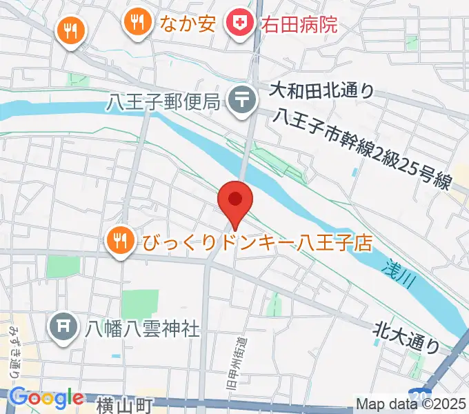 ベヒシュタイン・ジャパン本社ショールームの地図