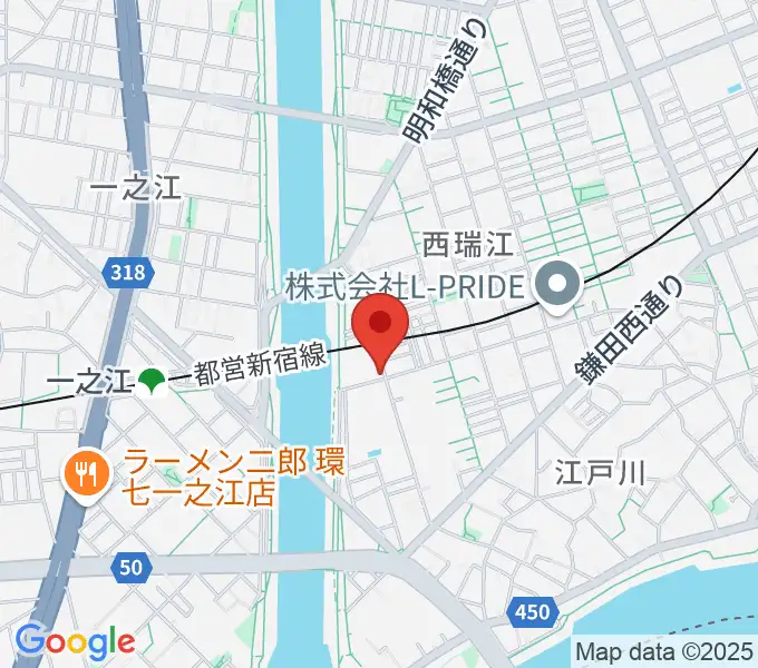 青葉ピアノの地図