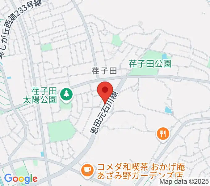 伊藤ピアノ工房の地図