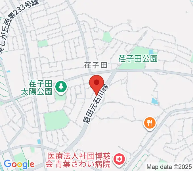伊藤ピアノ工房の地図