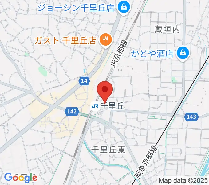 古川皓一バイオリン工房の地図