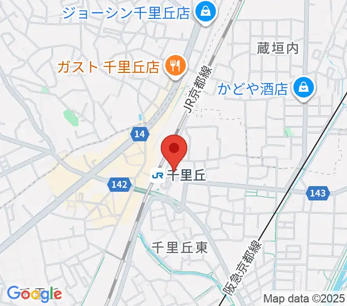 古川皓一バイオリン工房の地図